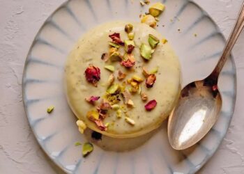 Pistachio Panna Cotta
