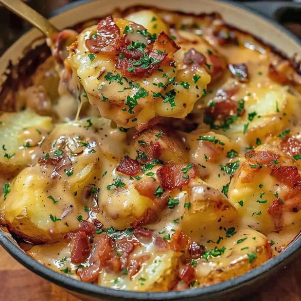 Delicious Mississippi Mud Potatoes